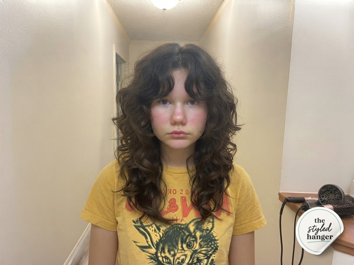 The Medium Length Wolf Cut - My Full At - Home Styling