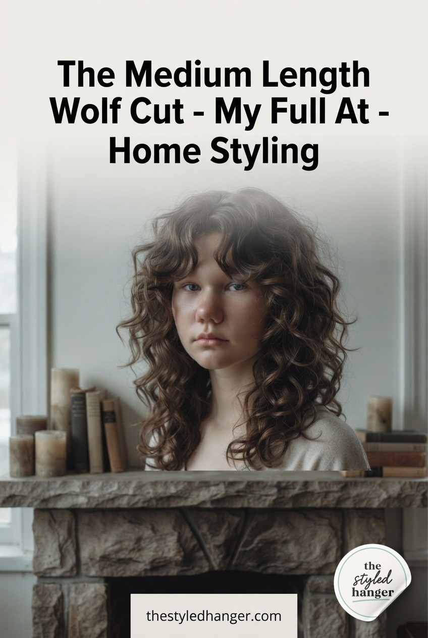 The Medium Length Wolf Cut - My Full At - Home Styling